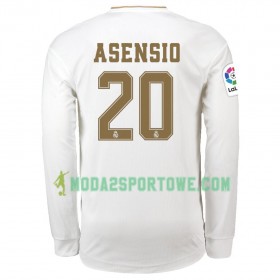 Koszulka Real Madryt Marco Asensio 20 Domowe Stroje Piłkarskie 2019/20 Długi Rękaw